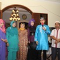 April Jasmine, Ustadz Solmed dan Keluarga di Acara Syukuran