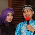 April Jasmine dan Ustadz Solmed di Acara Syukuran
