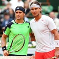 David Ferrer dan Rafael Nadal Sebelum Babak Final Dimulai