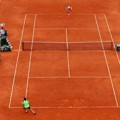 Pertarungan Rafael Nadal dan David Ferrer di Final Perancis Terbuka 2013