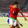 Evan Dimas di Pertandingan Indonesia vs Laos