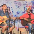 Pasto-1 Saat Tampil di Peluncuran Album 'Berdua' Duo Maia