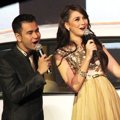 Raffi Ahmad dan Luna Maya Saat Menjadi Host Acara 'Pesta Bintang Honda Mobilio'