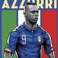 Mario Balotelli dari Italia Jadi Perwakilan dalam Poster Tim Azzurri