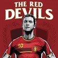 Eden Hazard Mewakili Belgia