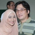 Cindy Fatikasari dan Tengku Firmansyah di Syukuran Sinetron 'Tukang Bubur Naik Haji'
