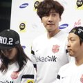 Song Ji Hyo, Lee Kwang Soo dan Haha di Jumpa Pers Asian Dream Cup 2014
