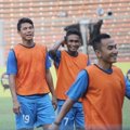 Judika, Ramdani Lestaluhu dan Rico Ceper di Sesi Latihan Tim Indonesia All Star