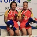 Tian Qing dan Zhao Yunlei (Tiongkok) Juara Indonesia Open 2014 di Nomor Ganda Putri