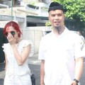 Mulan Jameela dan Ahmad Dhani Berangkat Menuju TPS 068 Pondok Indah,Jakarta Selatan