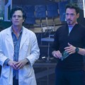 Dr. Bruce Banner dan Tony Stark di Film 'Avengers: Age of Ultron'