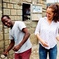 Minka Kelly Ketika Berada di Etiopia