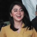 Dewi Persik Saat Ditemui di Studio Palem, Jakarta