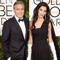 George Clooney dan Amal Alamuddin di Red Carpet Golden Globe Awards 2015