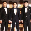 Lee Sung Min, Siwan ZE:A dan Kim Dae Myung di Red Carpet Baeksang Arts Awards 2015