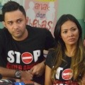 Teuku Zacky dan Shanty Sosialisasikan Kampanye 'Stop Kekerasan Terhadap Anak'