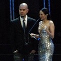 Ahmad Dhani dan Mulan Jameela Bacakan Nominasi Karya Produksi Terbaik