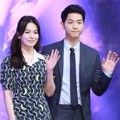 Serasinya Song Joong Ki dan Song Hye Kyo di Jumpa Pers Drama 'Descendants of the Sun'