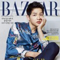 Song Joong Ki di Cover Harper's Bazaar Edisi Mei 2016