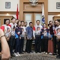Pemain Film '3 Srikandi' Kunjungi Kantor Pemprov DKI Jakarta