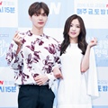 Ahn Jae Hyun dan Na Eun A Pink di Jumpa Pers Drama 'Cinderella and the Four Knights'