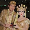 Raut Bahagia Tiara Dewi Dinikahi Lucky Hakim