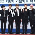 Bangtan Boys di Red Carpet Gaon K-Pop Chart Awards 2017