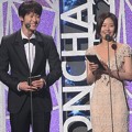 Gong Myung dan Park Ha Na di Gaon K-Pop Chart Awards 2017
