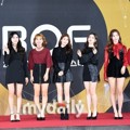 Grup rookie Momoland di red carpet Busan One Festival 2017.