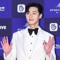 Park Seo Joon datang sebagai nominasi pemenang Best Actor TV di Baesang Art Awards 2018.