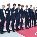 Seventeen di red carpet Korea Drama Awards 2018.