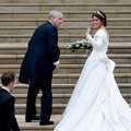Pernikahan Putri Eugenie dan Jack Brooksbank digelar di Windsor Castle pada Jumat (12/10).
