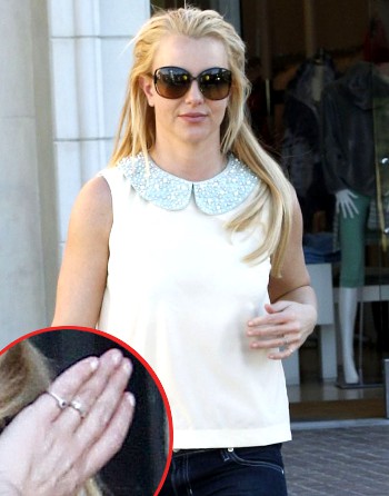 Lupakan Mantan, Britney Spears Ganti Berlian dengan Cincin Sederhana