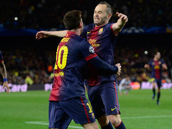 Andres Iniesta Akui Barcelona Lebih Sempurna dengan Lionel Messi