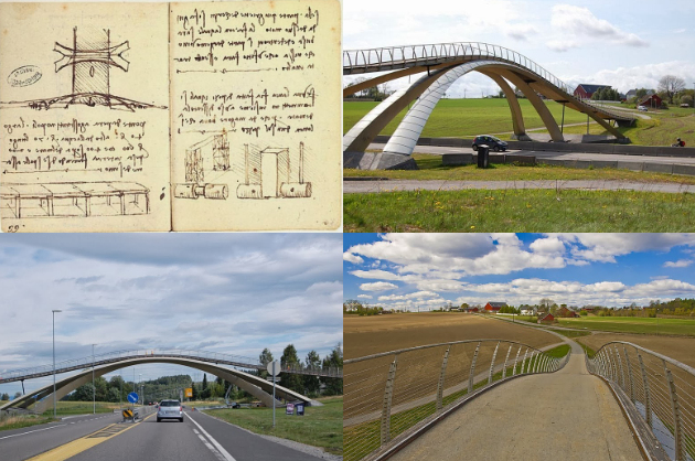 Desain Jembatan Leonardo Da Vinci Ini Diwujudkan 500 Tahun 