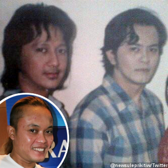 Sule Pamer Foto Jadul  Andre  Taulany  dan Dicky Chandra