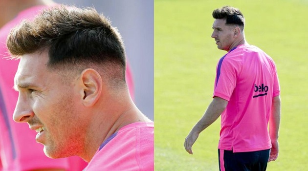  Gaya  Rambut  Baru  Lionel Messi Tiru Cristiano  Ronaldo 