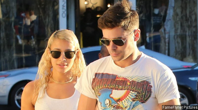 Makin Mesra, Zac Efron dan Sami Miro Liburan Bareng