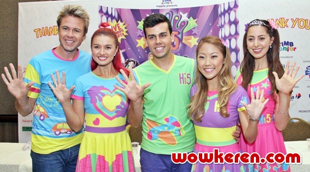 Intip Serunya Konser Hi 5 House Hits di  Indonesia