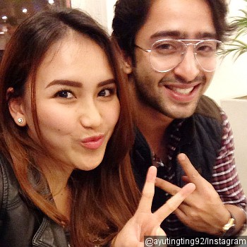 Shaheer Sheikh dan Ayu Ting Ting Dijuluki Ayah Bunda