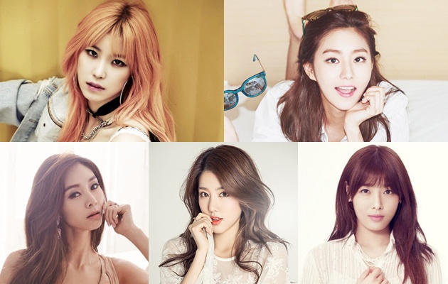 five girls kpop