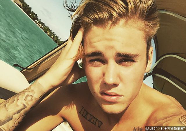 Justin Bieber Bikin Tato  Baru dengan Huruf  G untuk Selena 