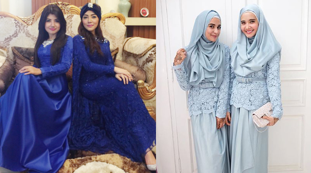 Pakai Busana Muslim Biru Cantik Mana Bella Shofie Icha 