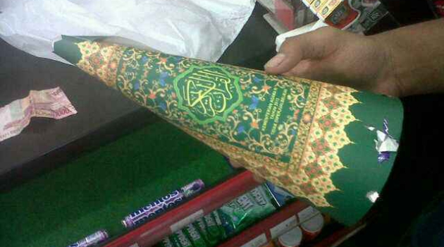 Dijual Rp 3500, Terompet dari Sampul Al Quran Bikin Heboh Warga Kendal