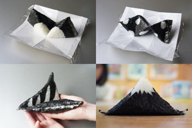 Origami Onigiri Seni Melipat Nasi Kepal Jadi Lebih Menarik