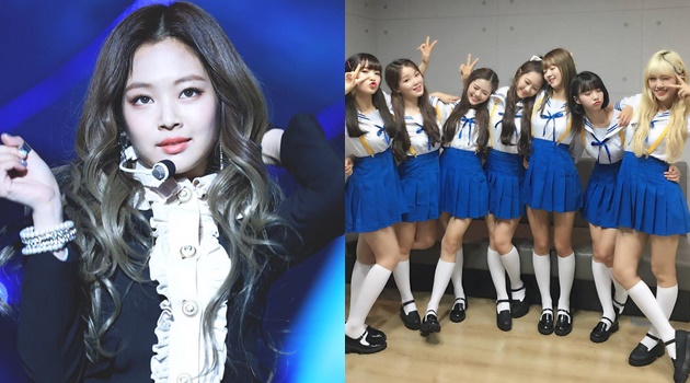 Kostum Binnie cs Dibikin Mirip dengan Jennie Black Pink, Fans Oh My Girl Ngamuk?