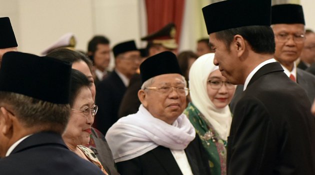 Jokowi Lantik Megawati dan Ma'ruf Amin Jadi Pengarah UKP Pancasila, Apa Tugasnya?