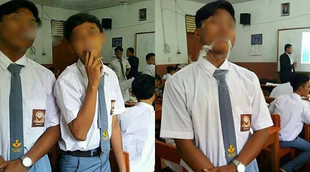 Viral Siswa Merokok Saat Pelajaran, Guru SMK PGRI 38 Jakarta Dibebas ...