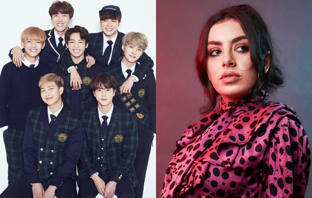 Hasil gambar untuk Charli XCX Kolaborasi dengan BTS