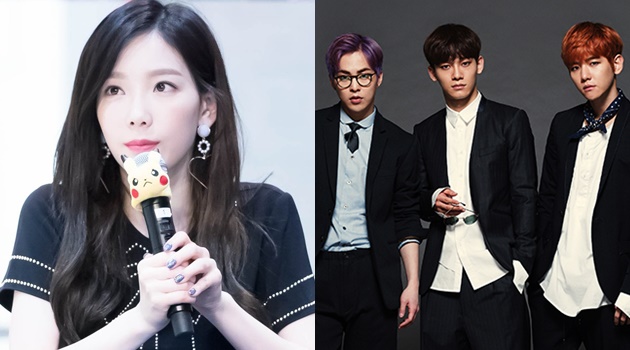 Tae Yeon SNSD dan EXO-CBX Isi OST Drama Jepang Taemin 